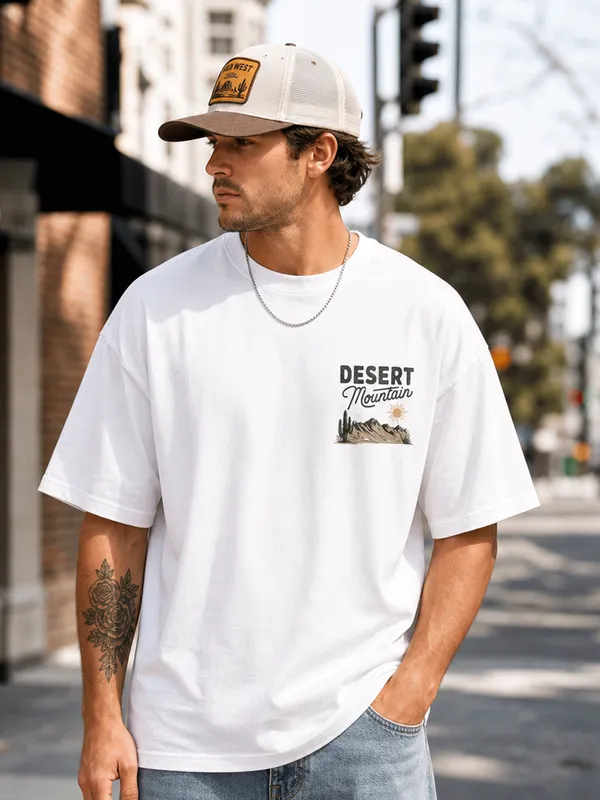 Desert_Mountain_Oversized_T_Shirt_White