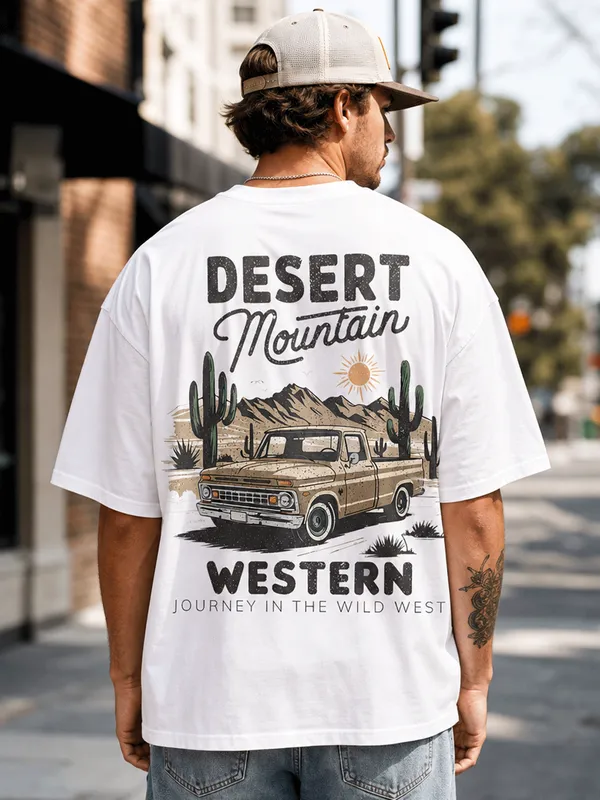 Desert_Mountain_Oversized_T_Shirt_White