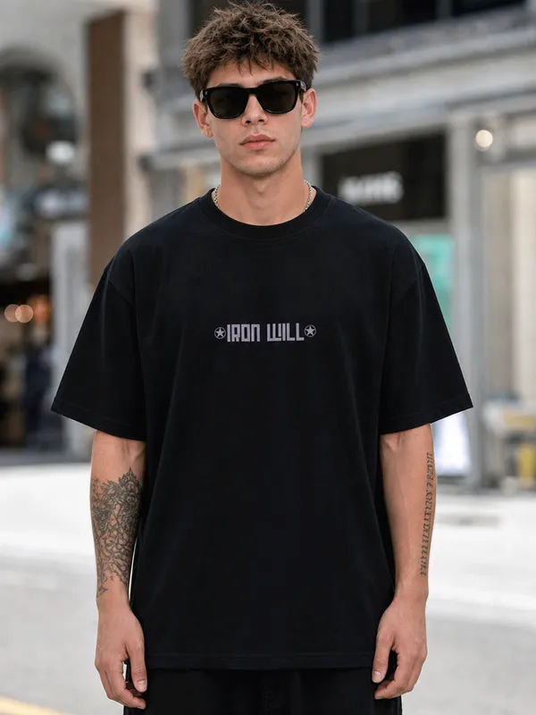 Iron_Will_Oversized_T_Shirt_Black
