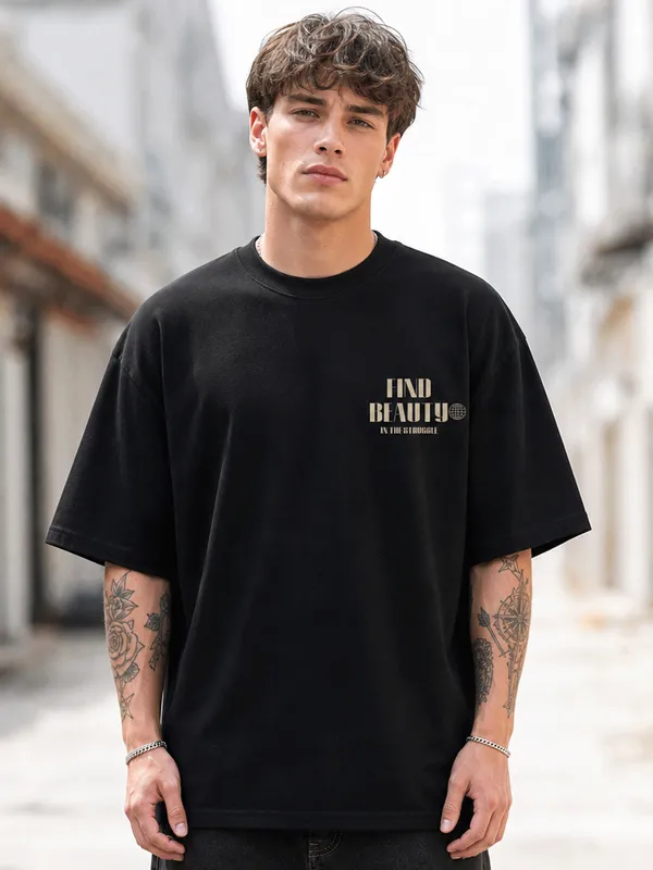 Bloom_Through_Struggle_Oversized_T_Shirt_Black