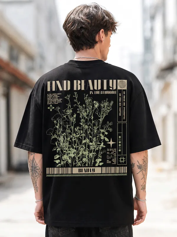 Bloom_Through_Struggle_Oversized_T_Shirt_Black