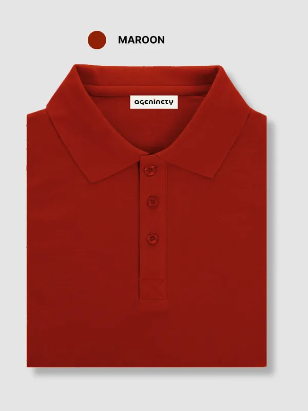 Pack_Of_2_Pique_Polo_T_Shirt_Combo_Maroon_Yellow