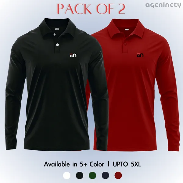 Pack_Of_2_Full_Sleeve_Polo_T_Shirt_White_White