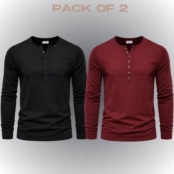Pack_Of_2_Henley_Full_Sleeve_T_Shirt_Navy_Blue_Black