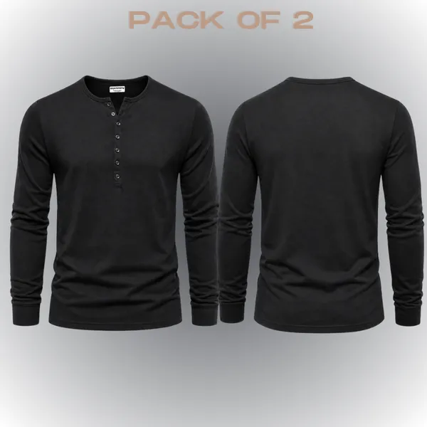Pack_Of_2_Henley_Full_Sleeve_T_Shirt_Maroon_Maroon