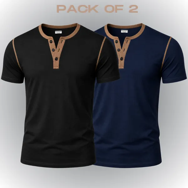 Pack_Of_2_Henley_T_Shirt_Navy_Blue_Black