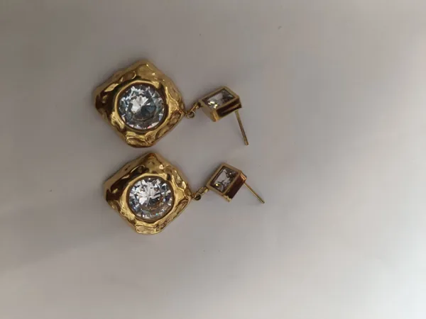 Gold_Tone_Statement_Earrings_For_Women