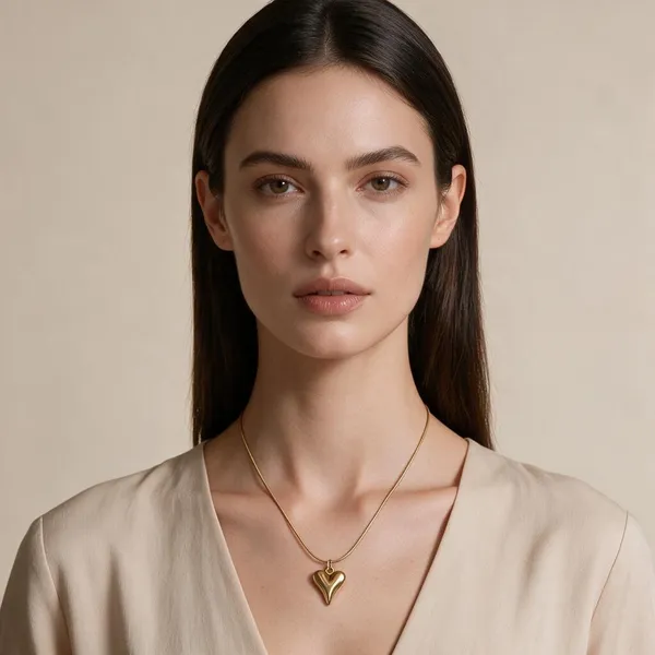 Gold_Tone_Pendant_Necklace_For_Women