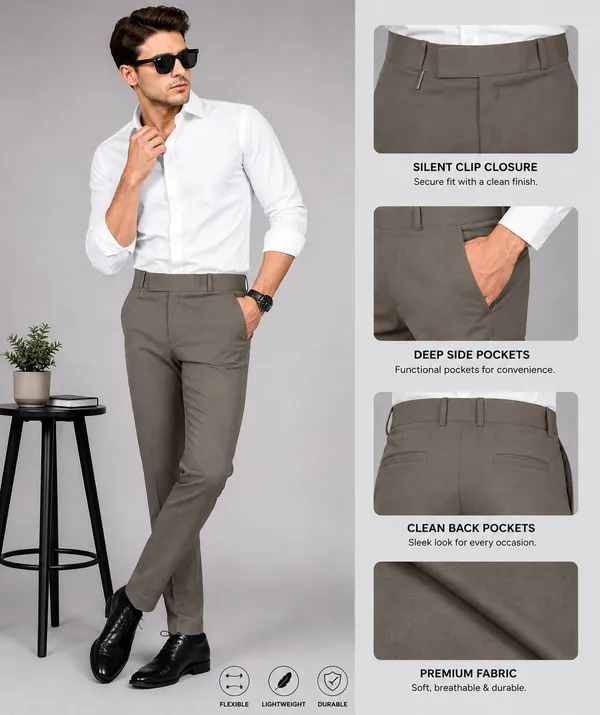 Taupe_Fabric_Slim_Fit_Formal_Trousers_for_Men