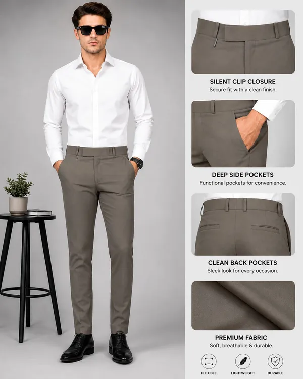 Taupe_Fabric_Slim_Fit_Formal_Trousers_for_Men