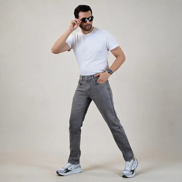 Grey_Ecru_Denim_Straight_Fit_Jeans_For_Men