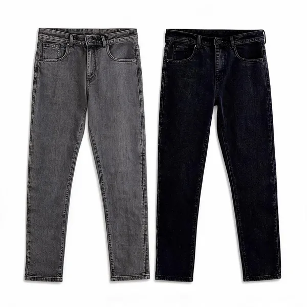 Grey_And_Black_Ecru_Straight_Fit_Jeans_For_Men_Pack_Of_2