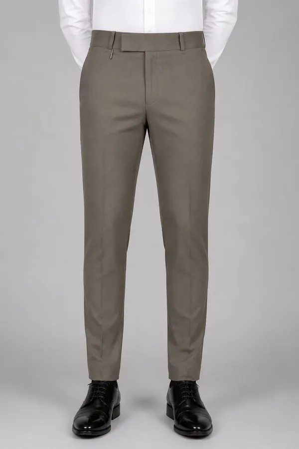 Taupe_Fabric_Slim_Fit_Formal_Trousers_for_Men