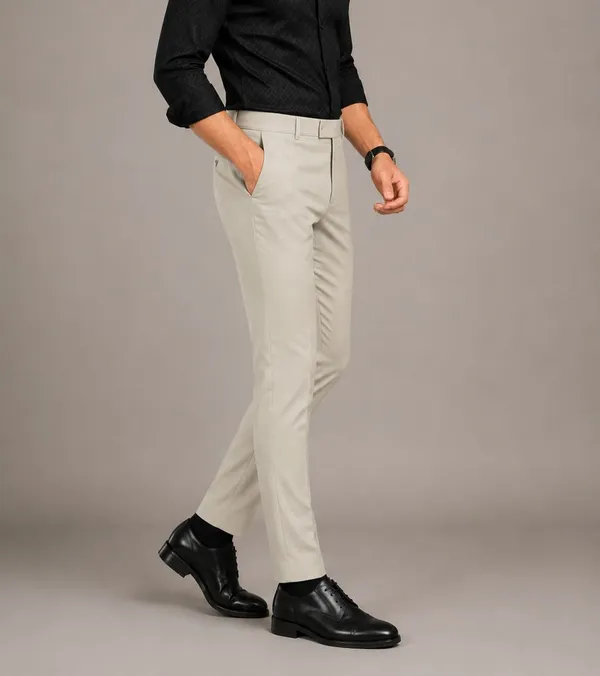 Cream_Slim_Fit_Trousers_for_Men