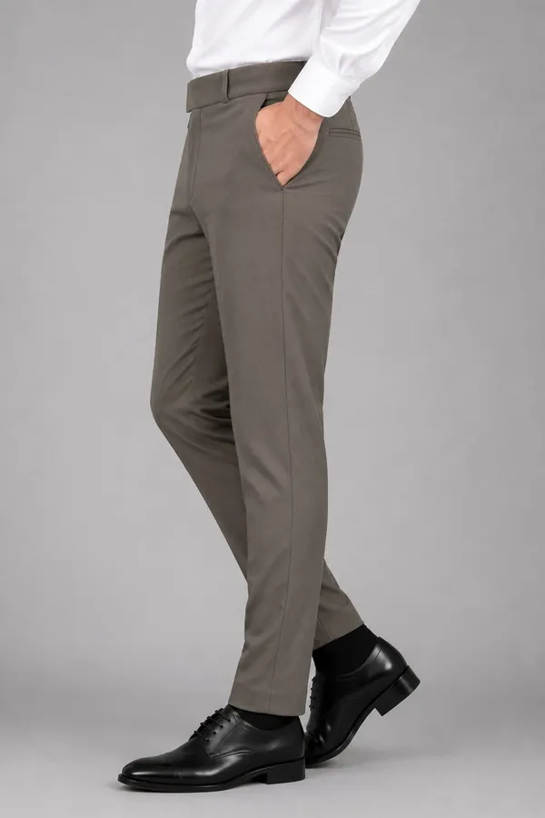 Taupe_Fabric_Slim_Fit_Formal_Trousers_for_Men