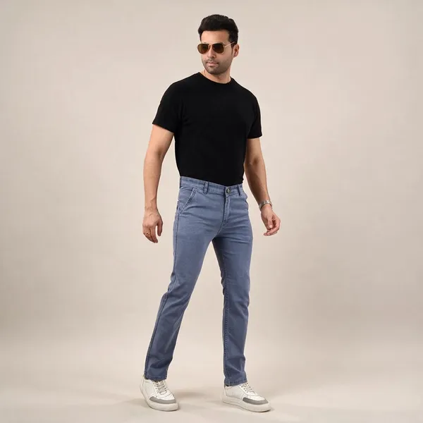 Blue_Silky_Slim_Fit_Jeans_For_Men