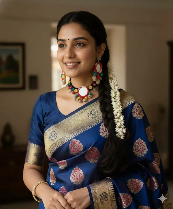 Multicolour_Mirror_Work_Necklace_And_Earrings_Set