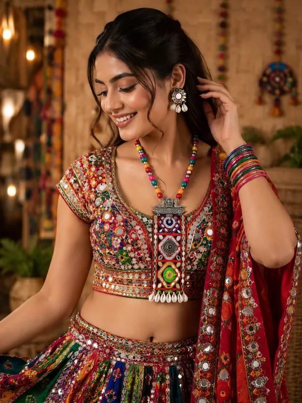 Multicolor_Handmade_Kutch_Embroidered_Necklace_Set
