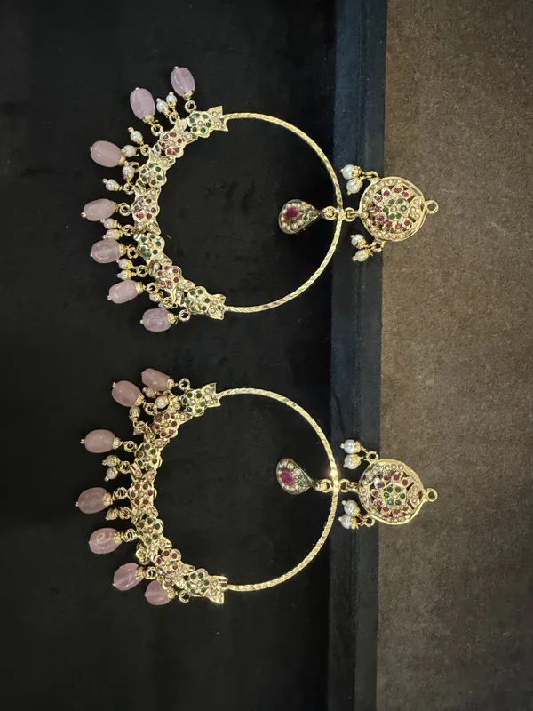 Gold_Brass_Earrings_For_Women