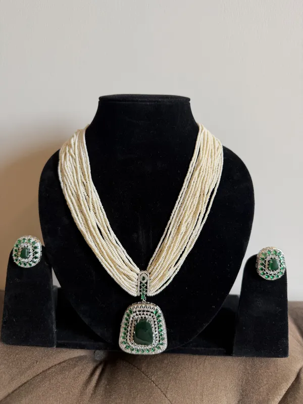 Multicolor_Stainless_Steel_Necklace_Set_For_Women