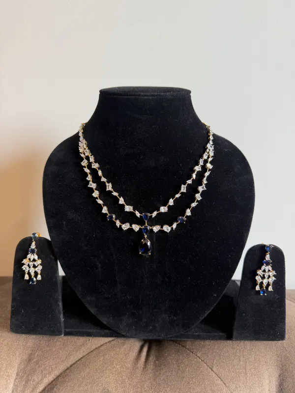 Blue_&_Gold_Stainless_Steel_Necklace_Set_For_Women