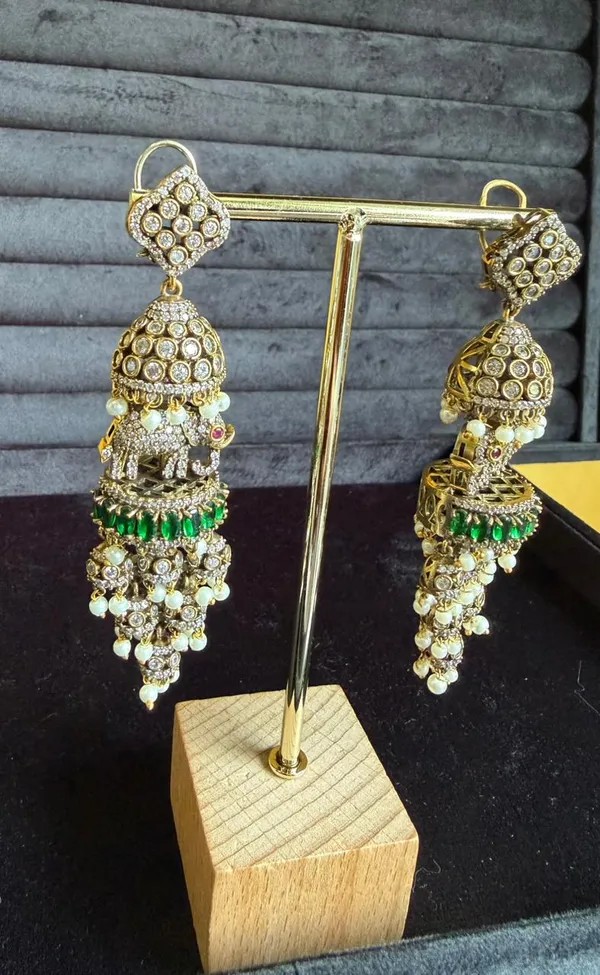 Multicolor_Brass_Earrings_For_Women