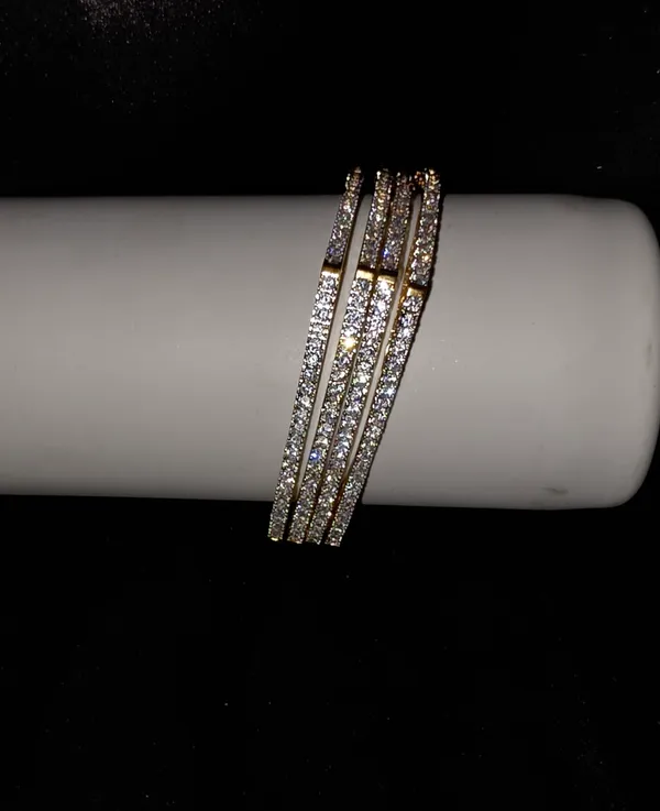 Gold_&_Silver_Stainless_Steel_Bracelet_For_Women