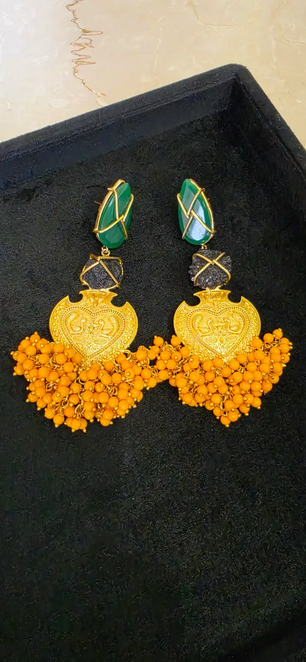 Multicolor_Brass_Earrings_For_Women