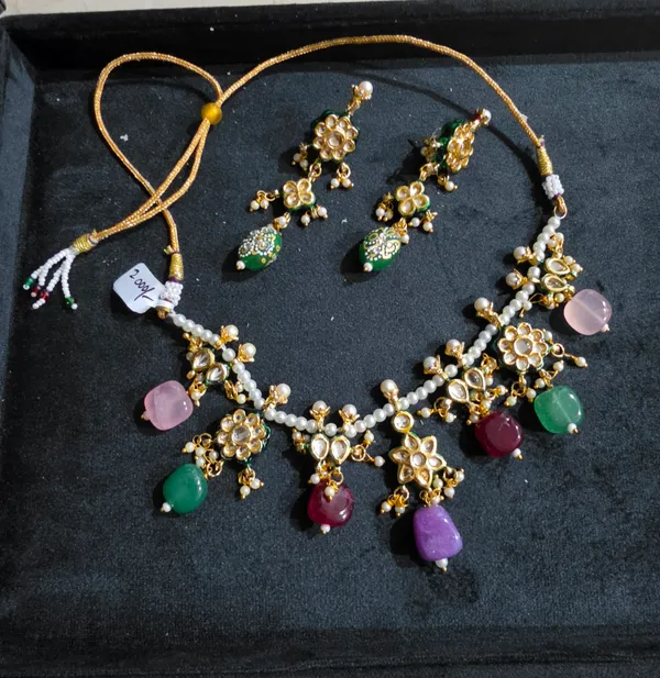 Multicolor_Stainless_Steel_Necklace_For_Women