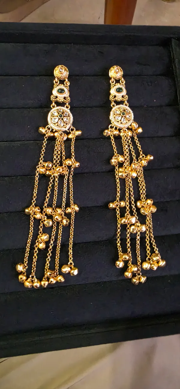 Gold_Brass_Earrings_For_Women