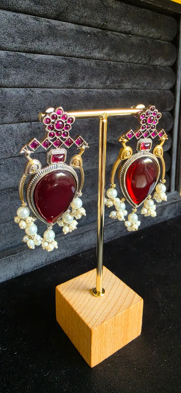 Multicolor_Brass_Earrings_For_Women