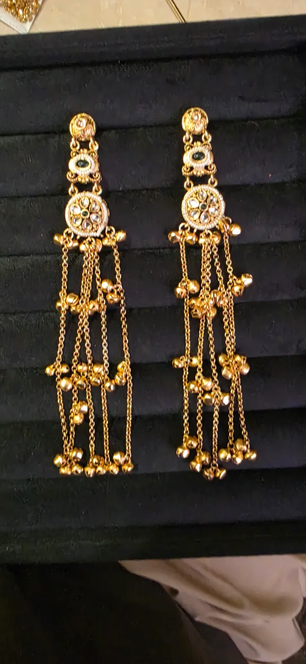 Gold_Brass_Earrings_For_Women