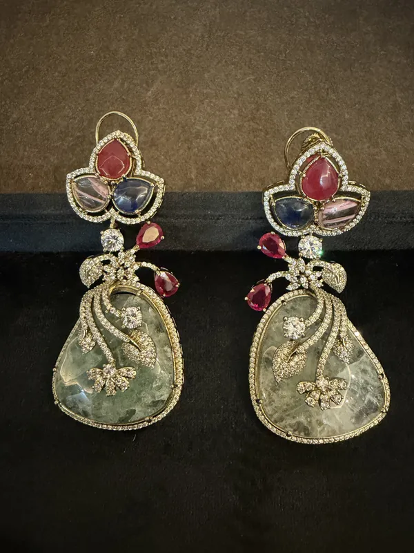 Multicolor_Stainless_Steel_Earrings_For_Women