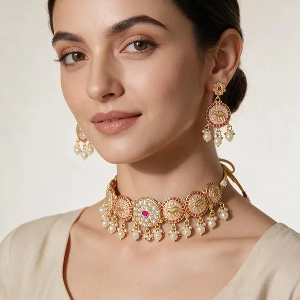 Gold_Stainless_Steel_Necklace_For_Women