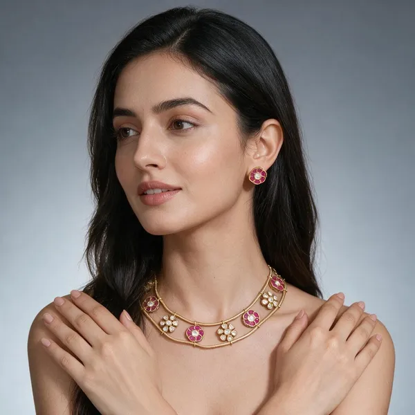 Gold_Stainless_Steel_Necklace_For_Women