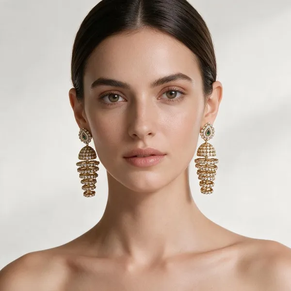 Gold_Brass_Earrings_For_Women