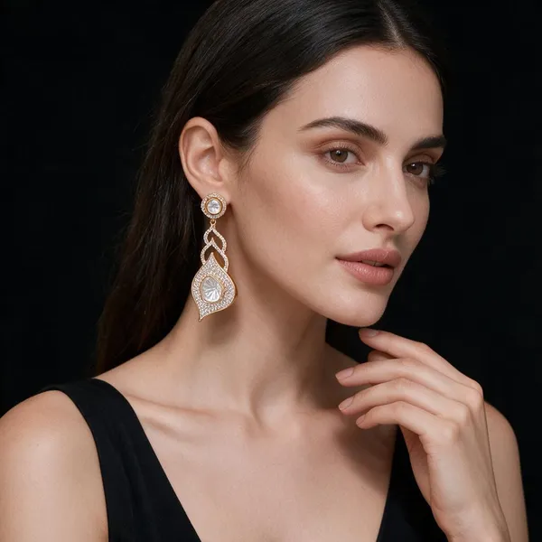 Gold_Brass_Earrings_For_Women