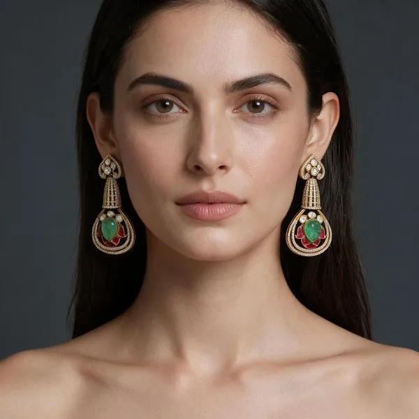 Multicolor_Stainless_Steel_Earrings_For_Women