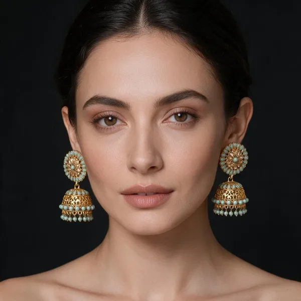 Gold_Brass_Earrings_For_Women