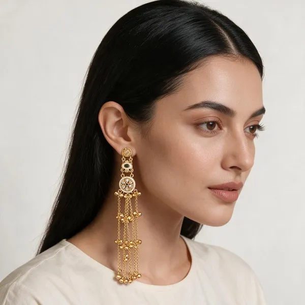 Gold_Brass_Earrings_For_Women