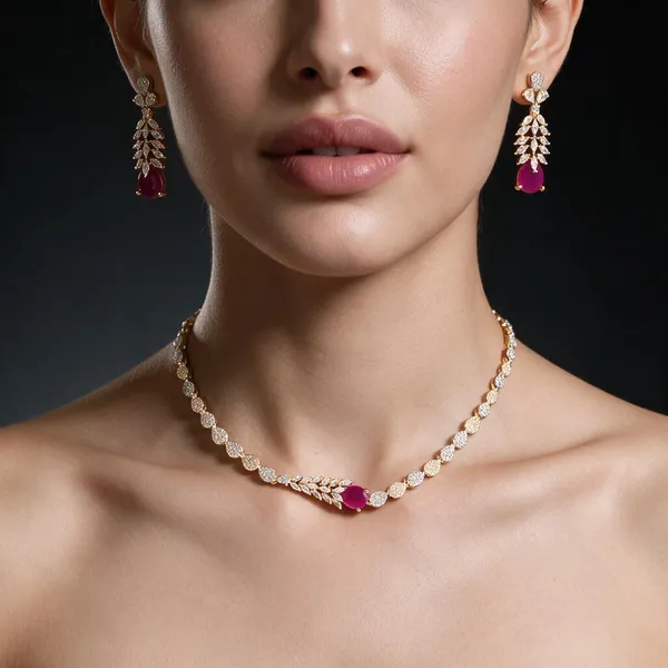 Gold_Stainless_Steel_Necklace_For_Women