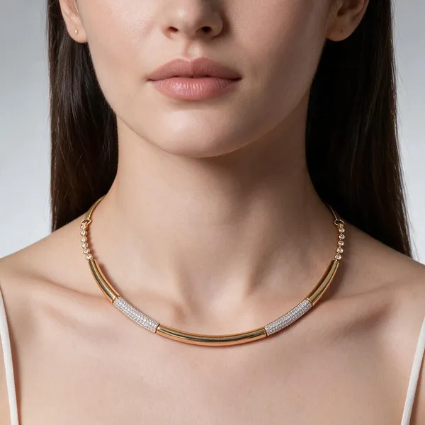 Gold_Stainless_Steel_Necklace_For_Women