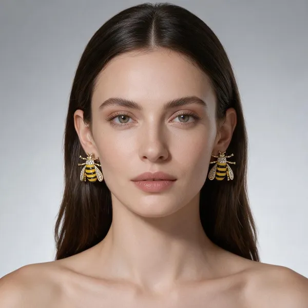 Gold_&_Yellow_Brass_Earrings_For_Women