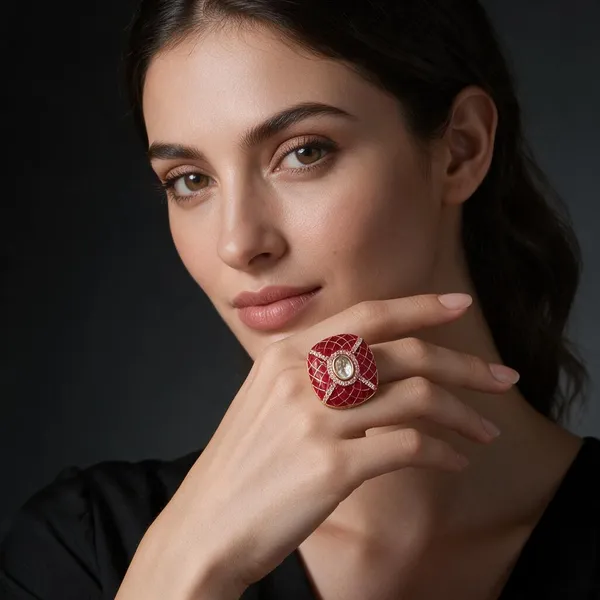 Red_Brass_Rings_For_Women