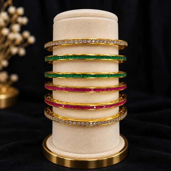 Multicolor_Stainless_Steel_Bracelet_For_Women