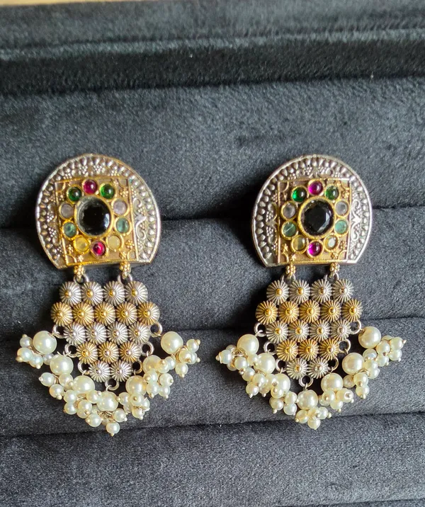 Multicolor_Brass_Earrings_For_Women