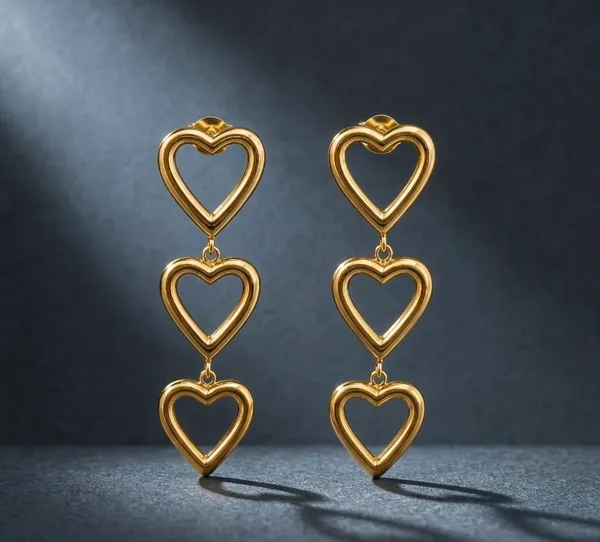 Gold_Hollow_Heart_Charm_Earrings