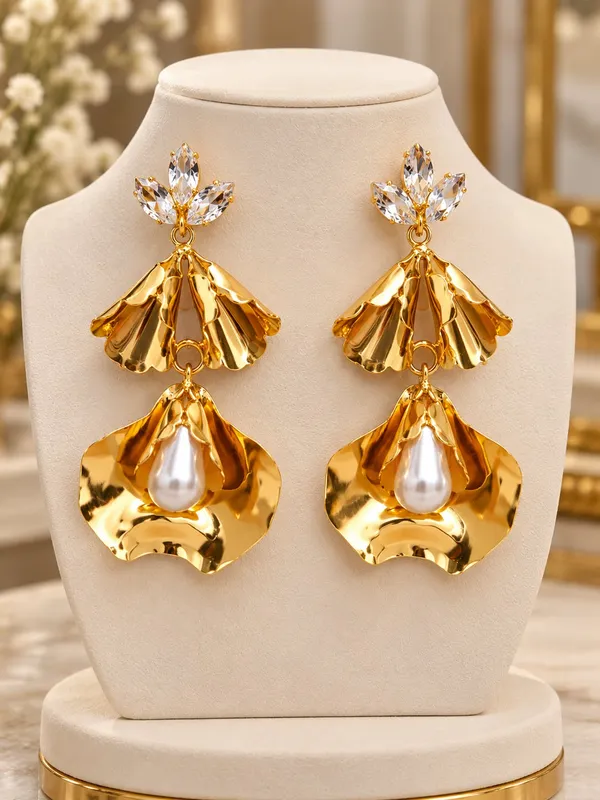 Gold-Tone_Statement_Earrings