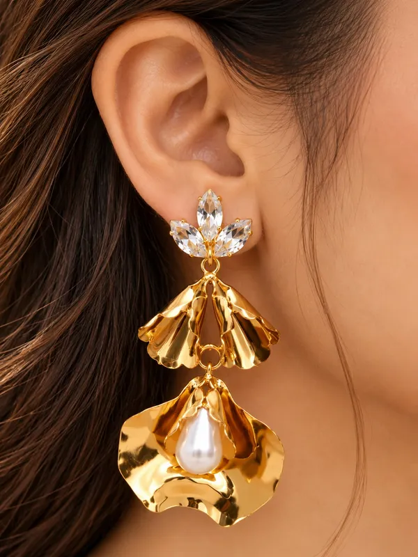 Gold-Tone_Statement_Earrings