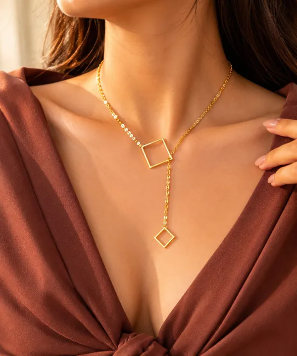 Golden_Geometric_Y-Style_Necklace